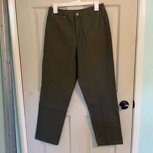 Liz Claiborne size 8 gray/brown jeans. 100% cotton